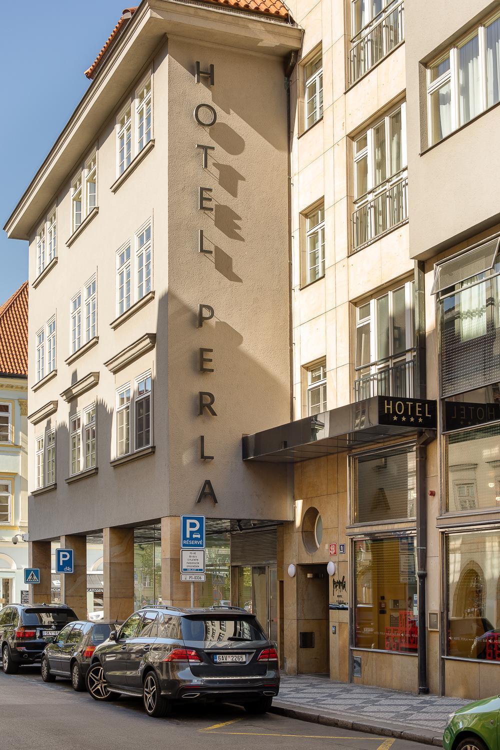 Perla Hotel Praga Exterior foto